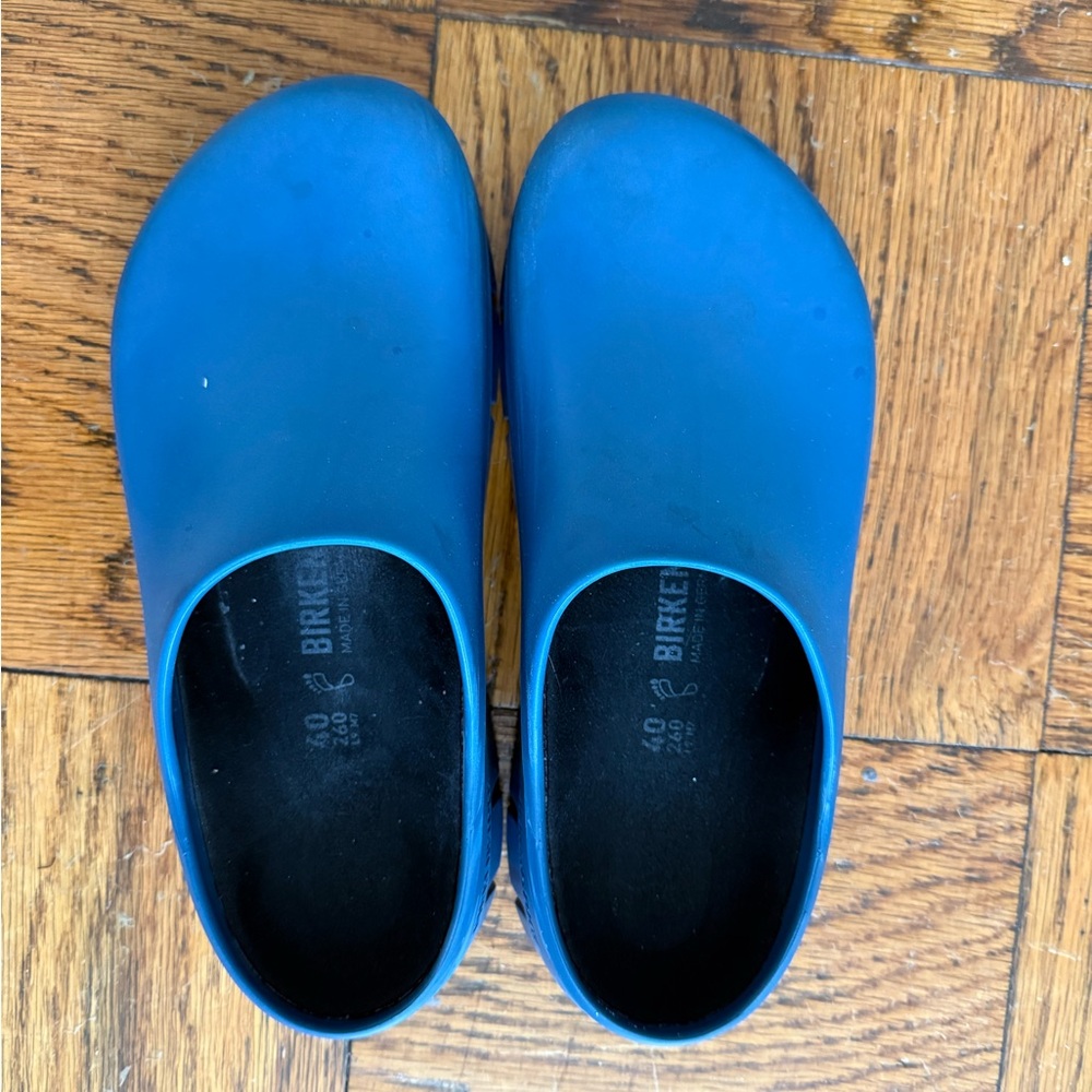 Birkenstock super birki 2.0 clogs blue